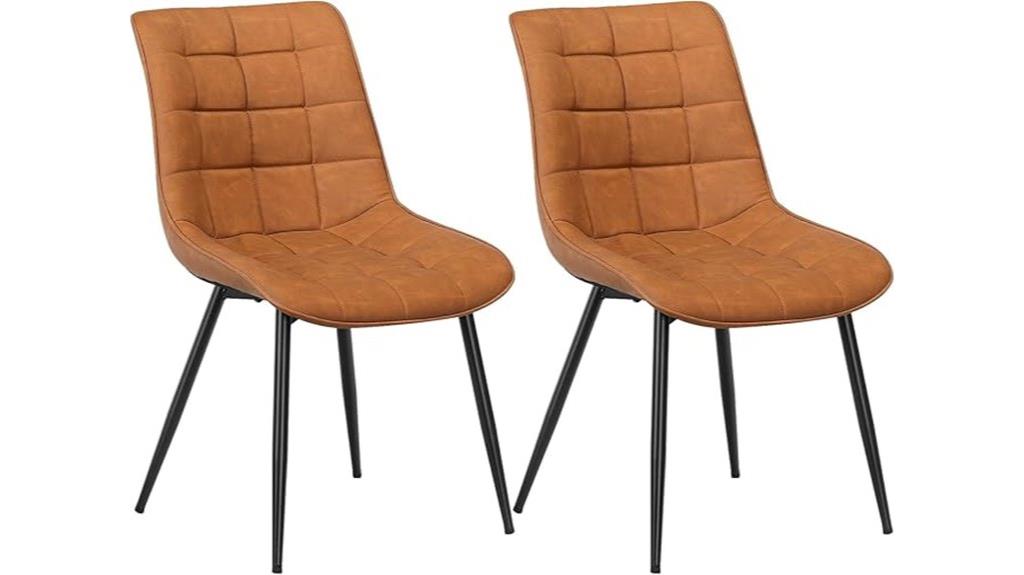 upholstered dining chair set