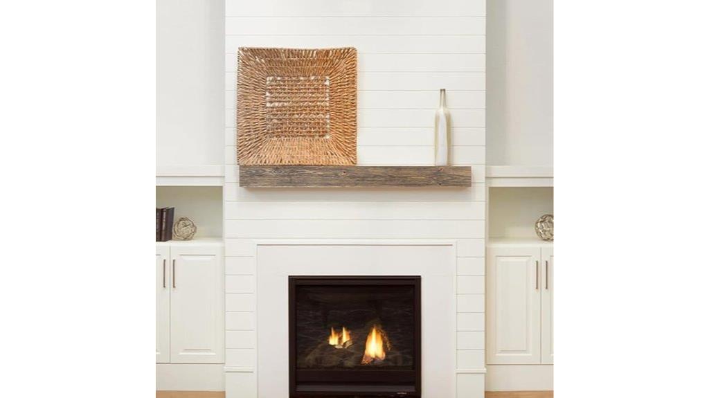 vail driftwood mantel shelf