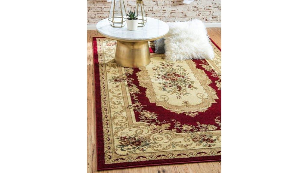 versailles pattern area rug