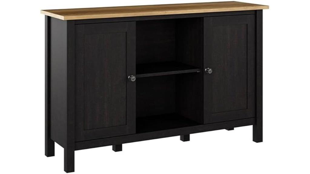 vintage black reclaimed pine