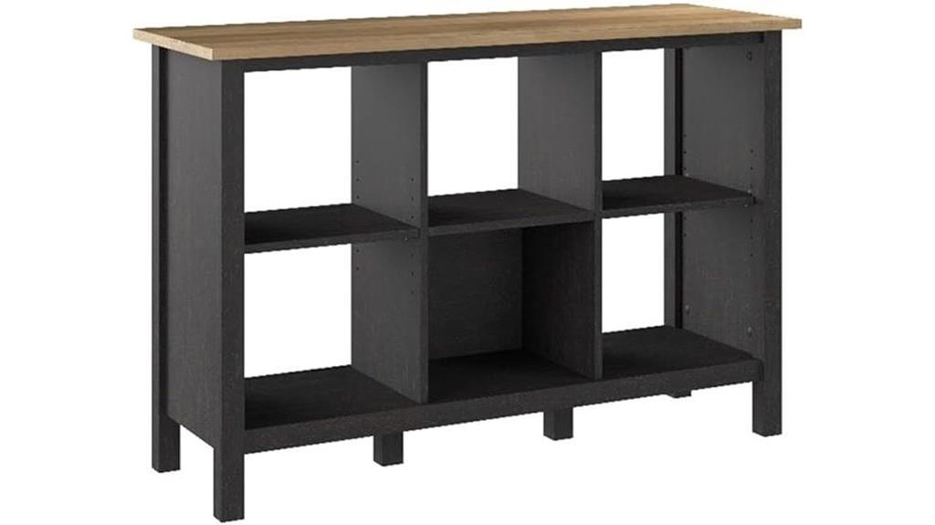 vintage black reclaimed pine