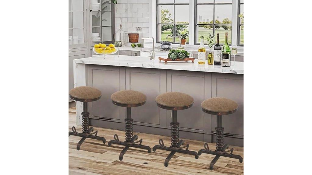 vintage farm tractor stools