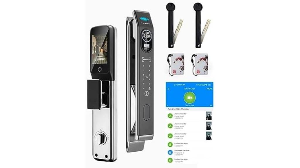 wifi camera nfc lock