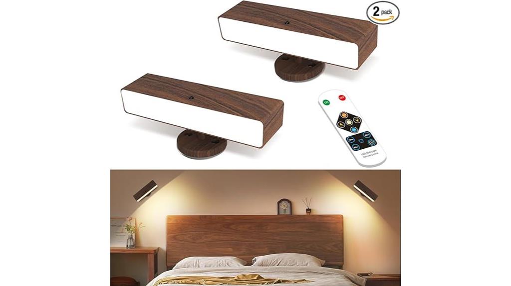 wireless rechargeable wall sconces