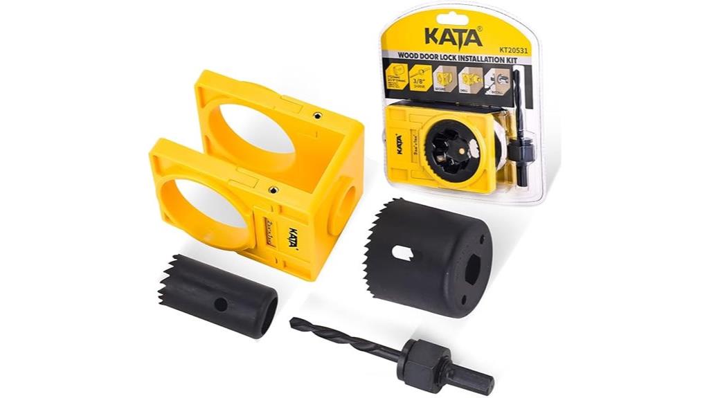 wooden door lock kit