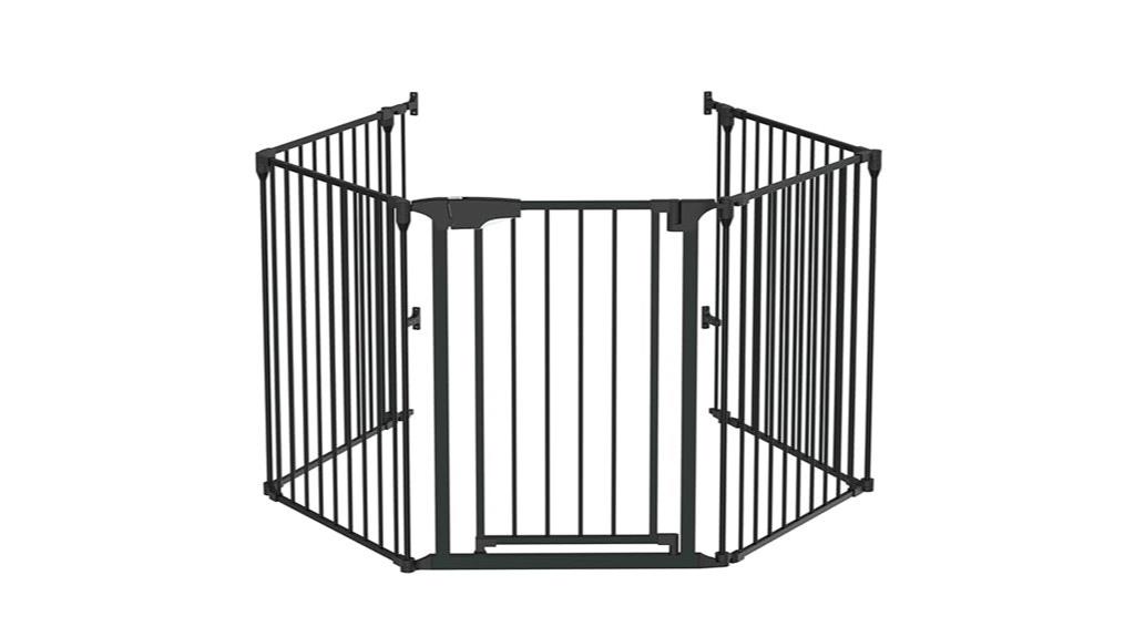 120 inch adjustable metal gate