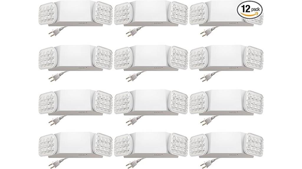 12 pack emergency led lights