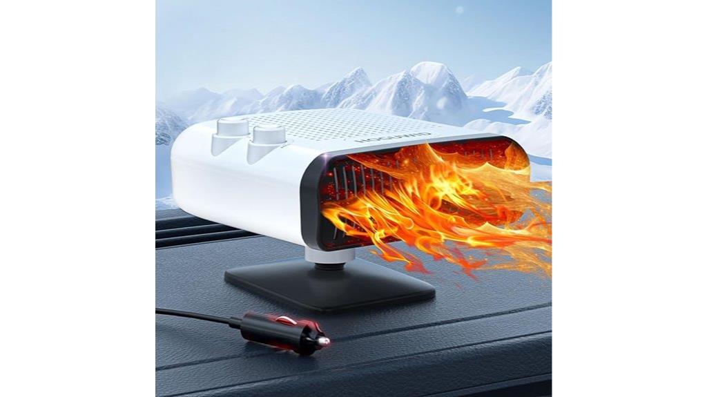 12v adjustable car heater