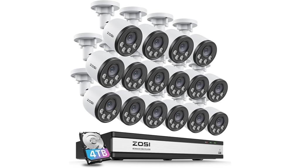 16 channel 4k poe security
