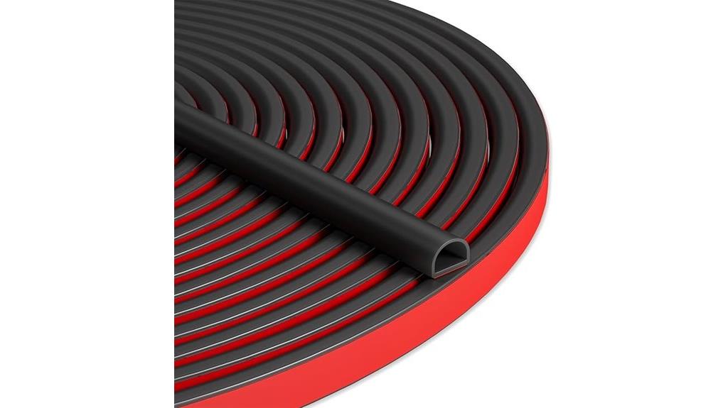 20 foot door weather stripping