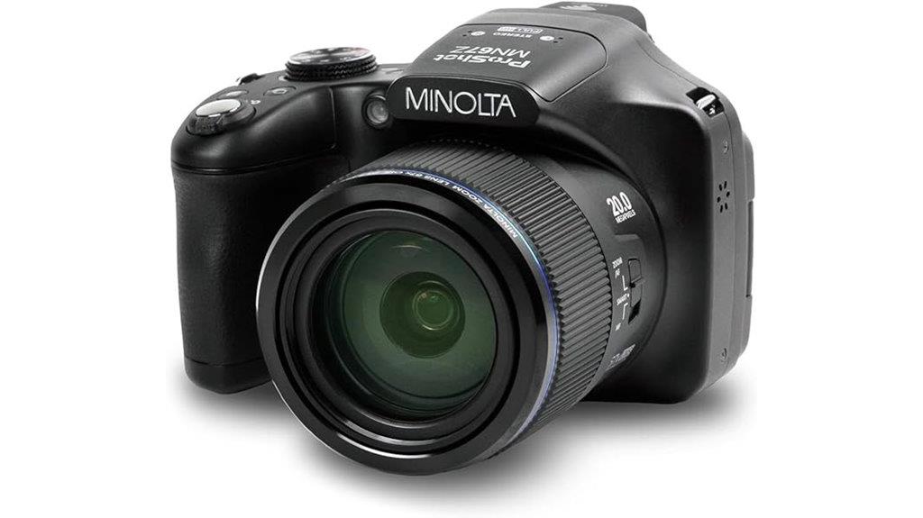 20mp zoom digital camera