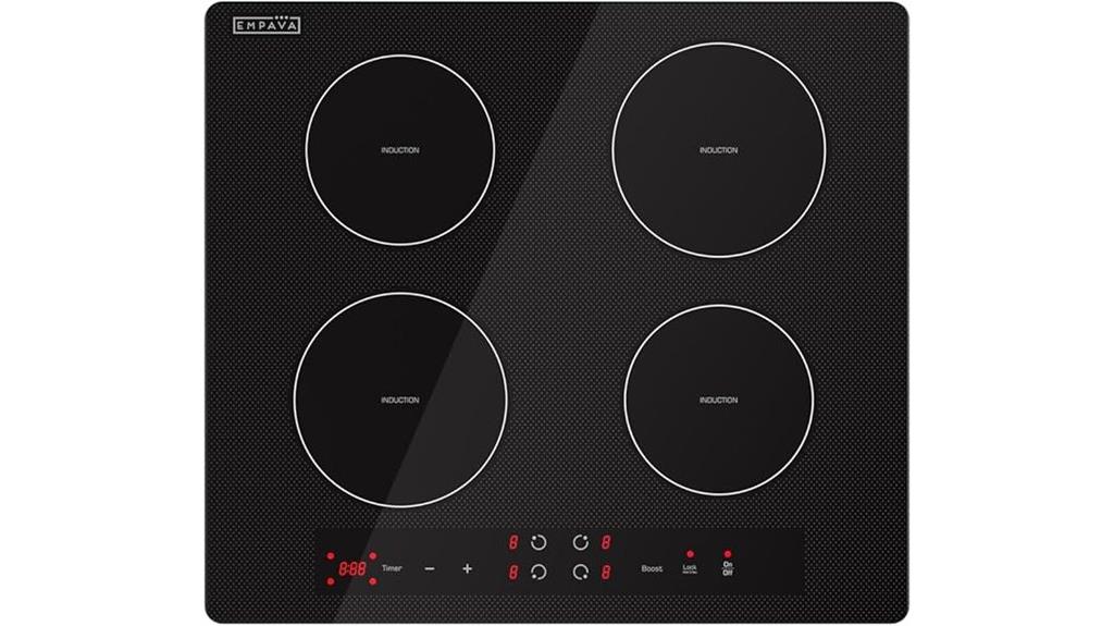 24 inch electric induction cooktop