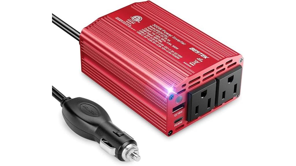 300w car inverter with usb