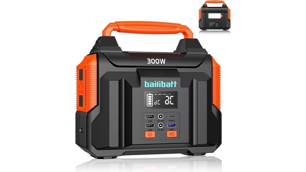 300w portable lithium generator