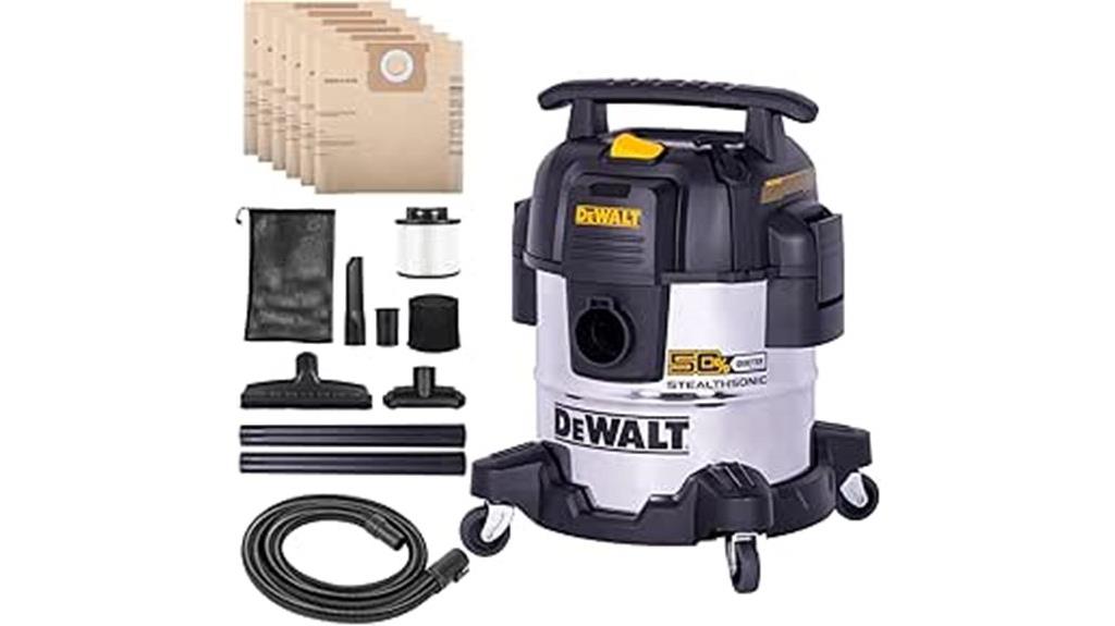 5 gallon wet dry shop vacuum
