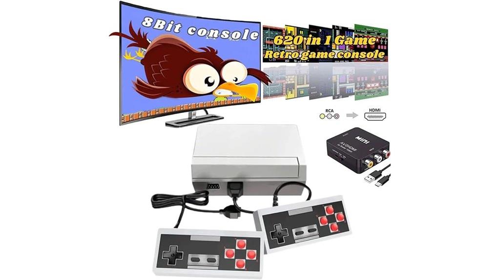 600 games retro console