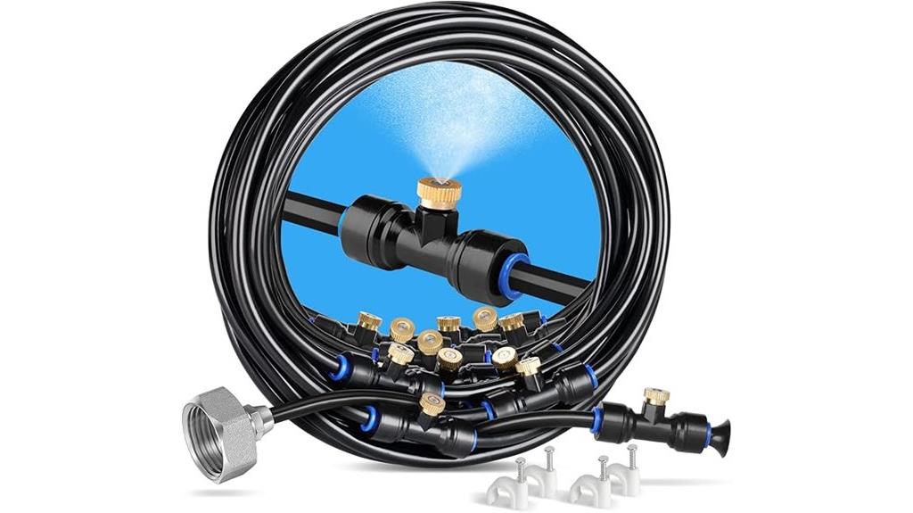 75ft brass nozzle misting