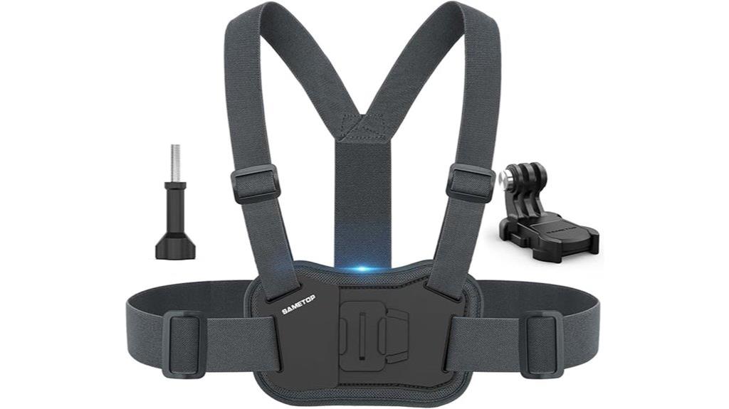action camera chest harness