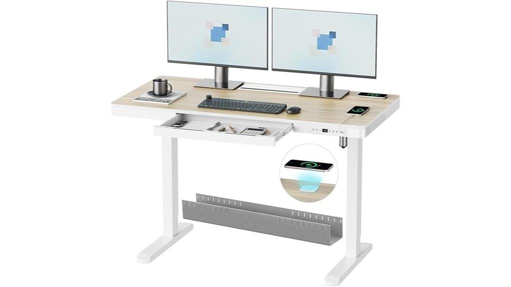 adjustable electric desk
