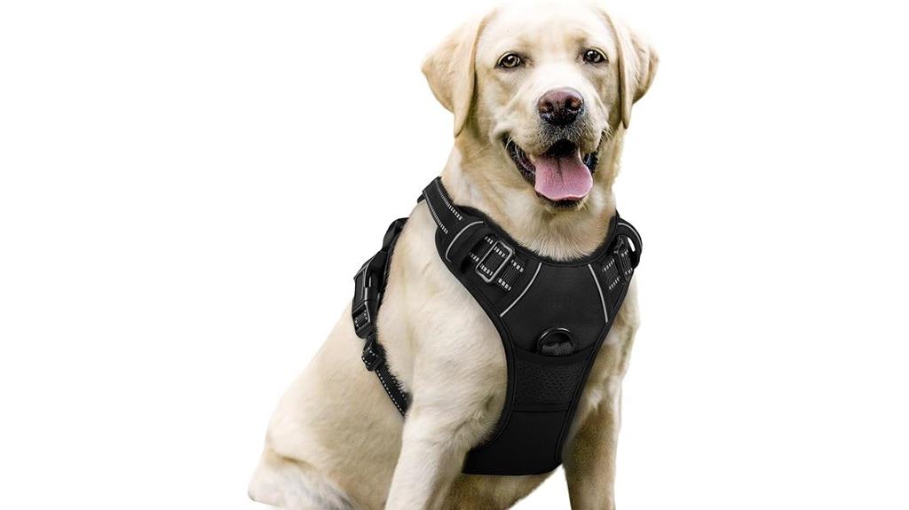 adjustable padded reflective harness