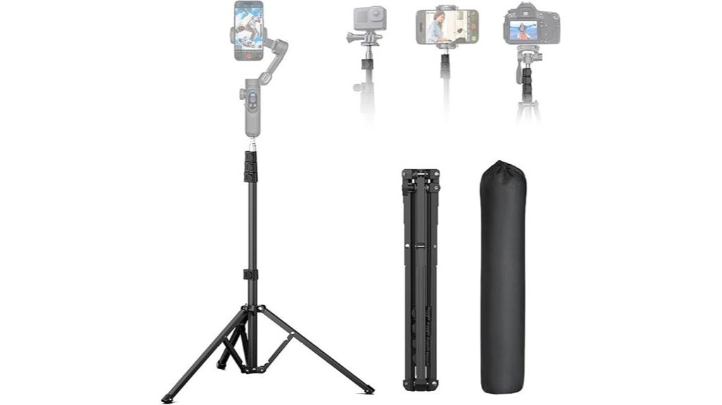 adjustable smartphone tripod