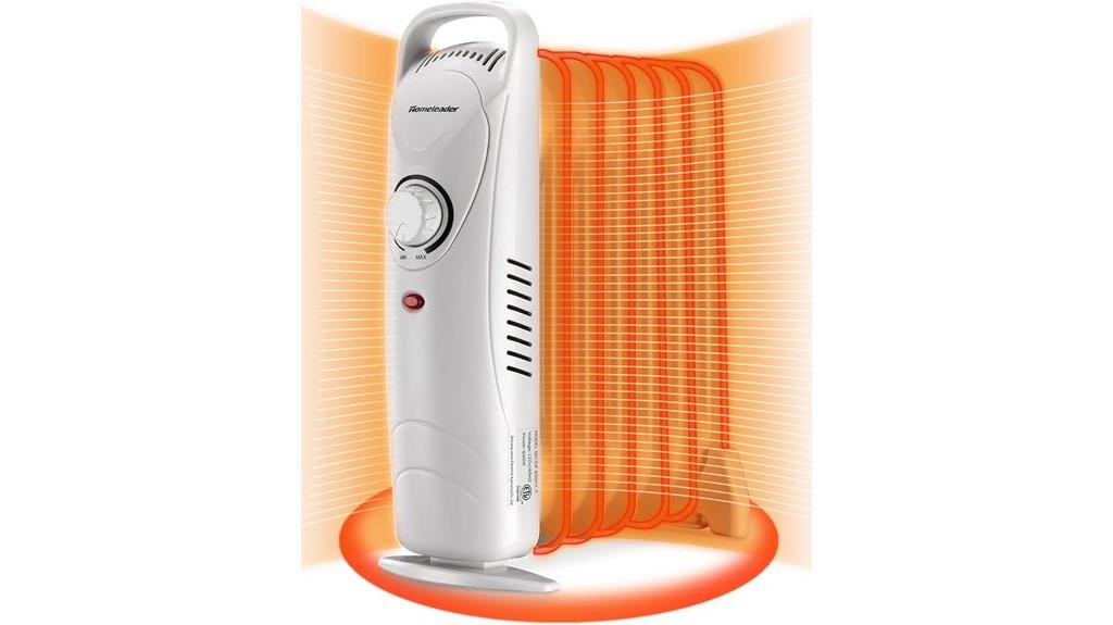 adjustable thermostat radiator heater