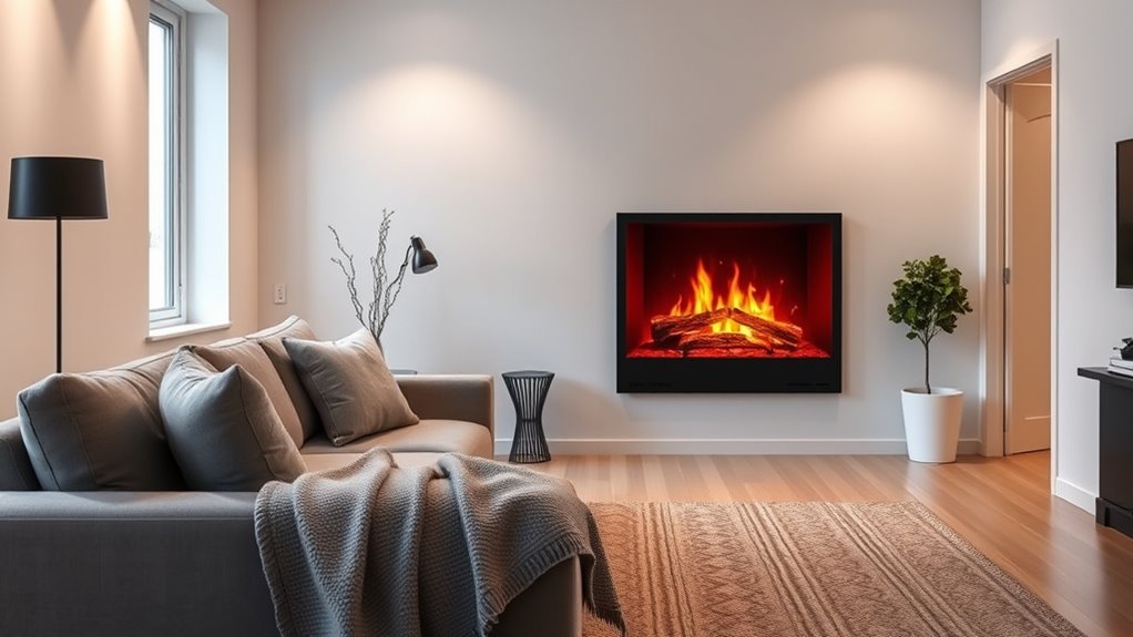 apartment electric fireplace considerations