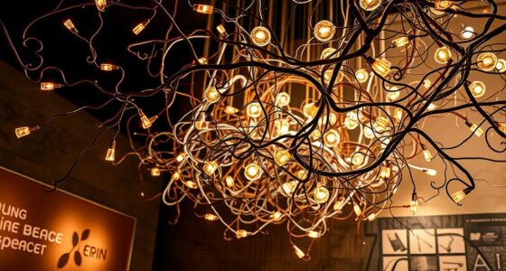 artistic three dimensional lighting