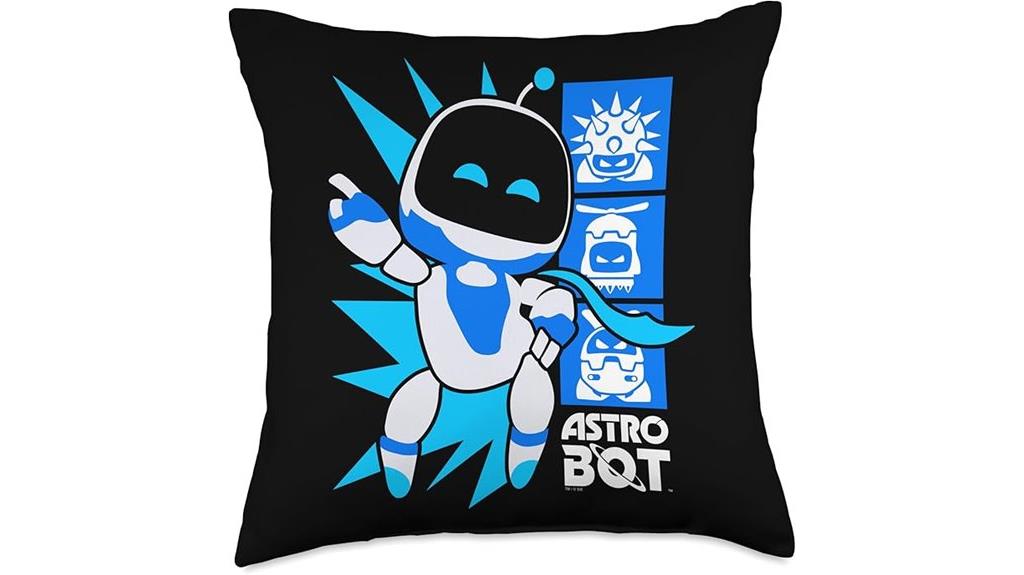 astro bot pillow celebration