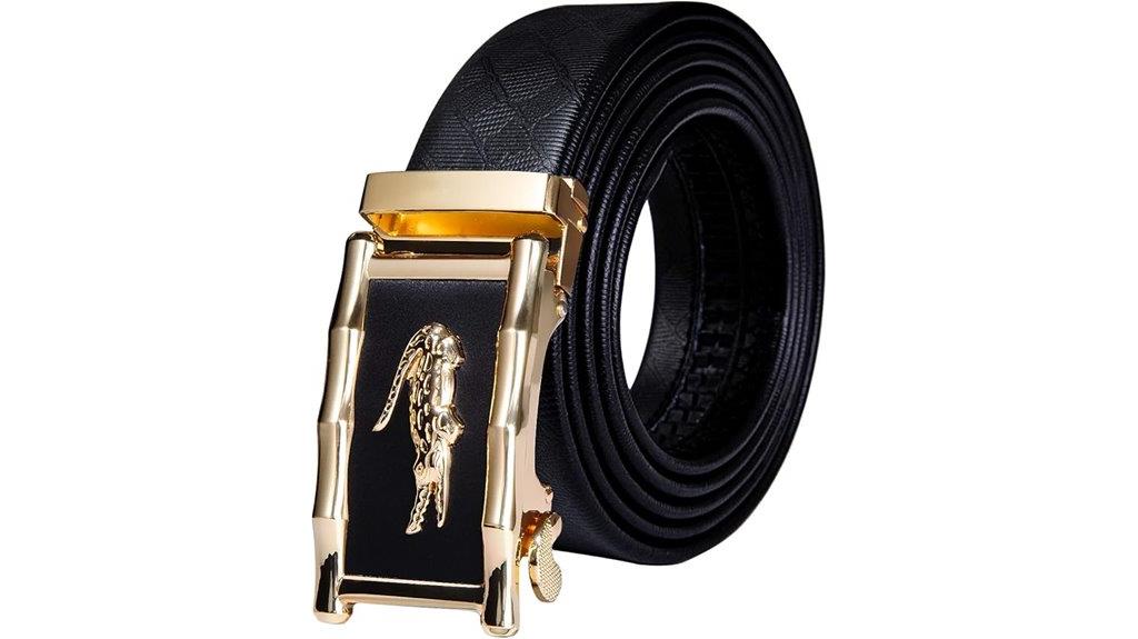 automatic buckle men s belt