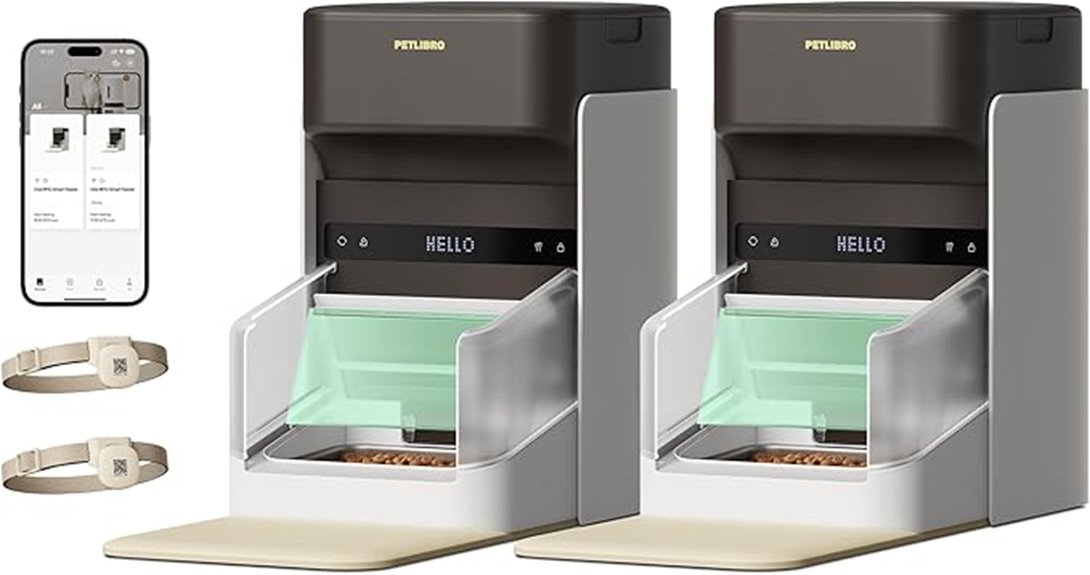 automatic multiple cat feeder