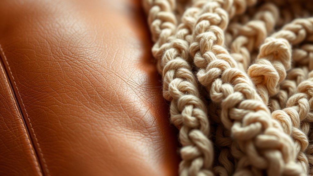 balance textures through color