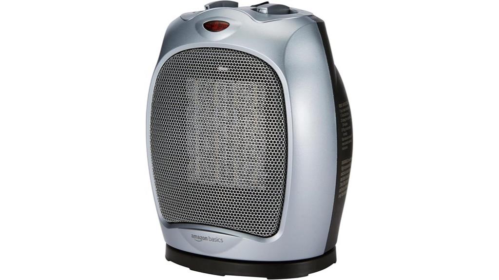 basic oscillating ceramic heater