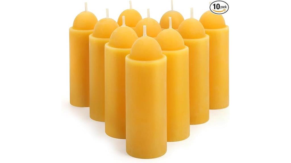 beeswax candle emergency pack
