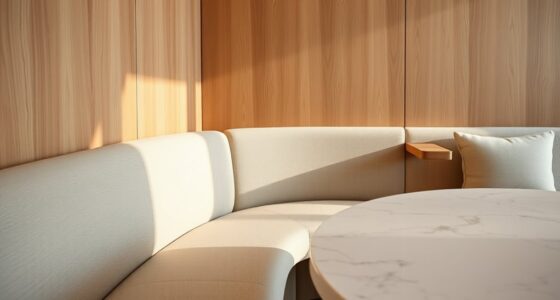 bench seating and banquettes