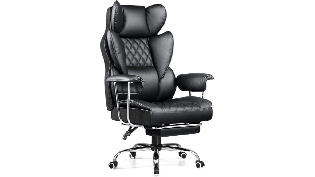 big tall ergonomic chair