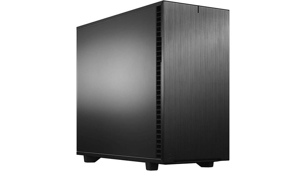 black fractal design case