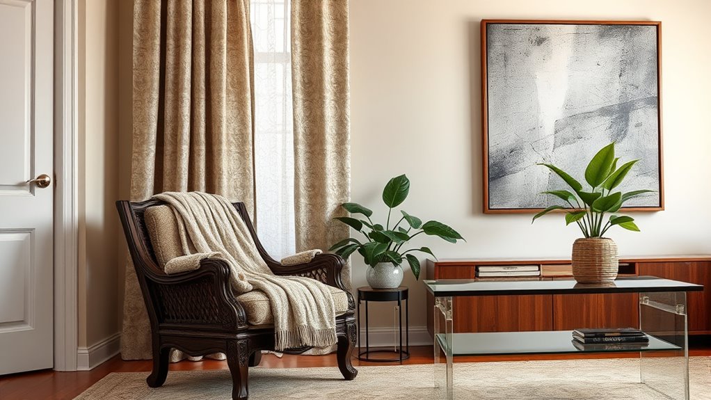 blend vintage with modern
