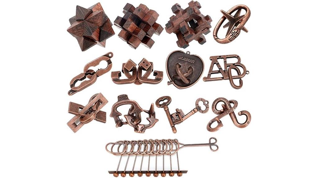 brain teaser puzzle set