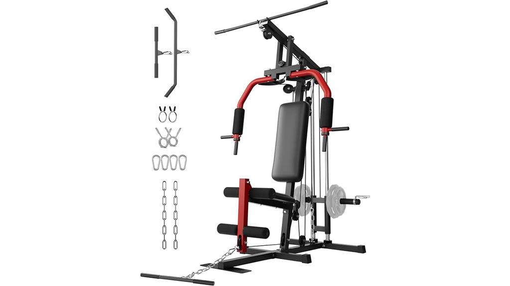 cable pulley system home gym