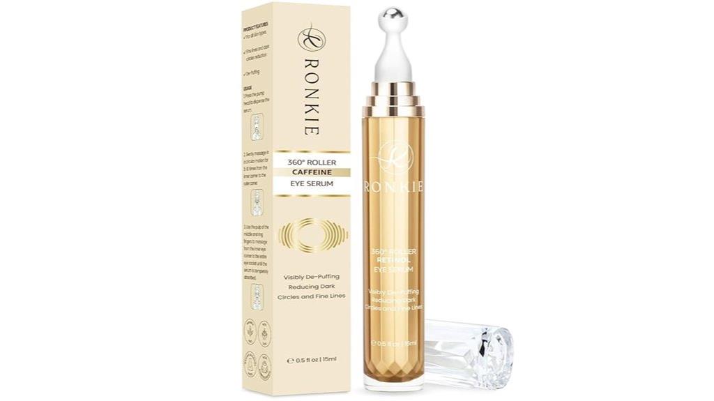 caffeine retinol eye treatment