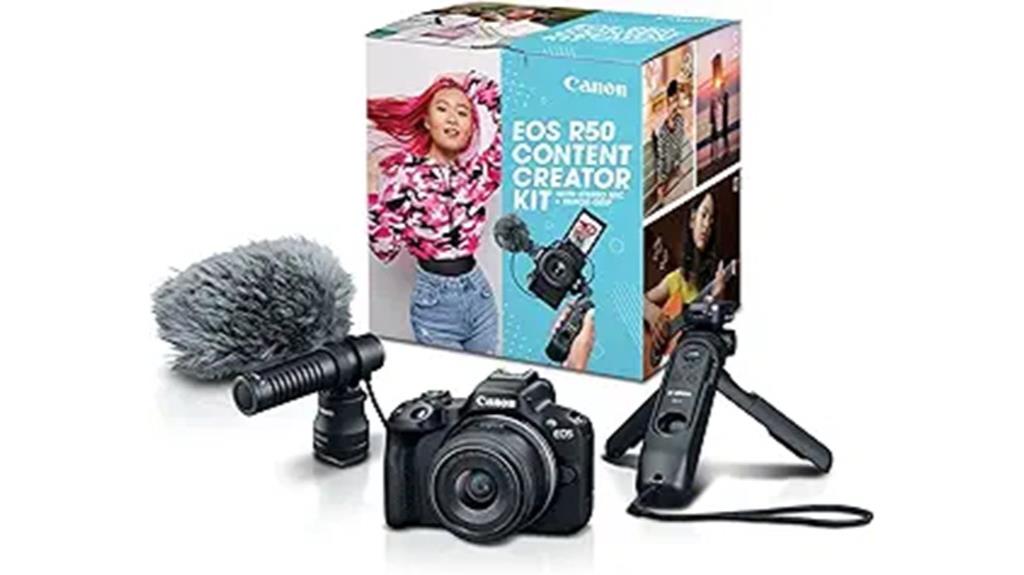 canon eos r50 vlogging kit