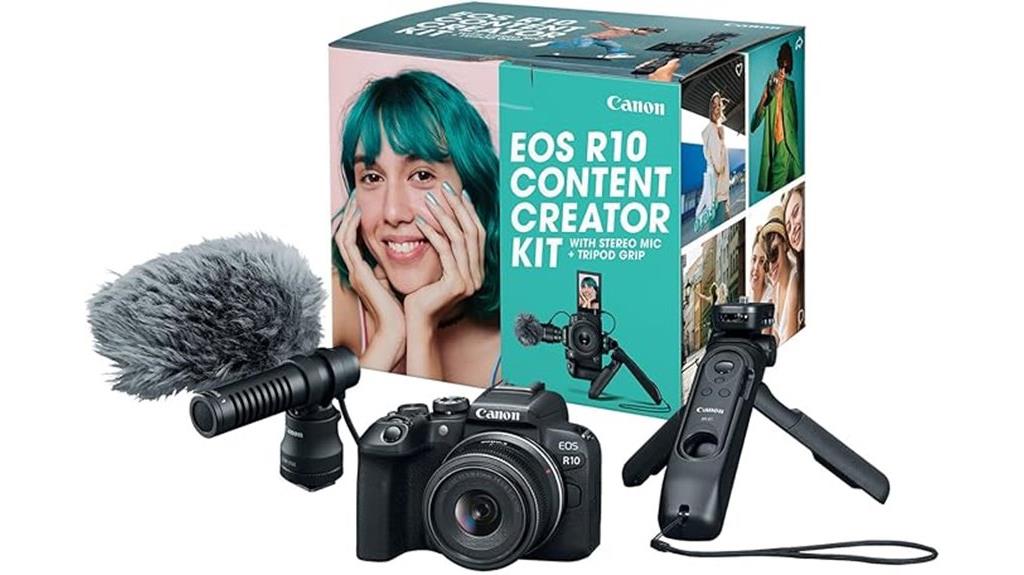 canon r10 content creator kit