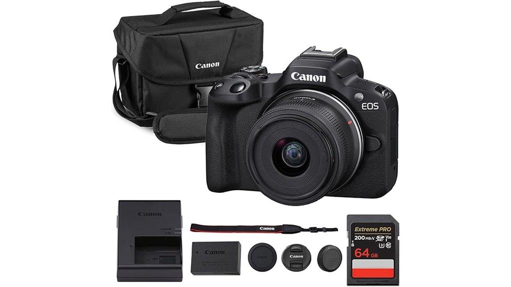 canon r50 mirrorless kit