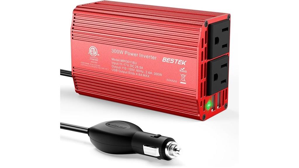 car inverter with dual usb