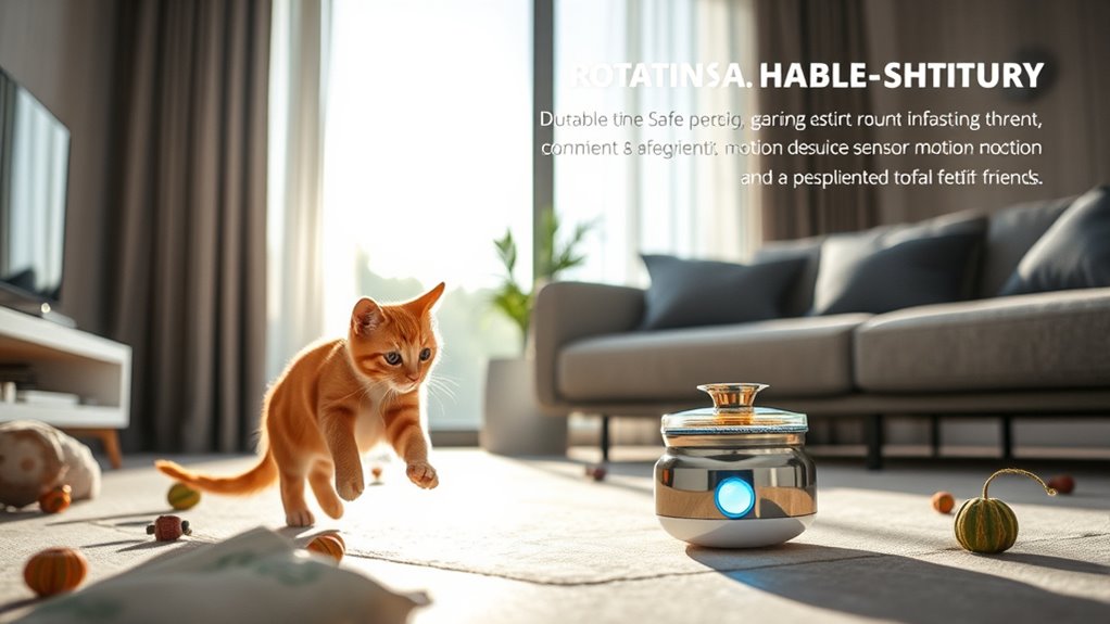 cat toy safety features