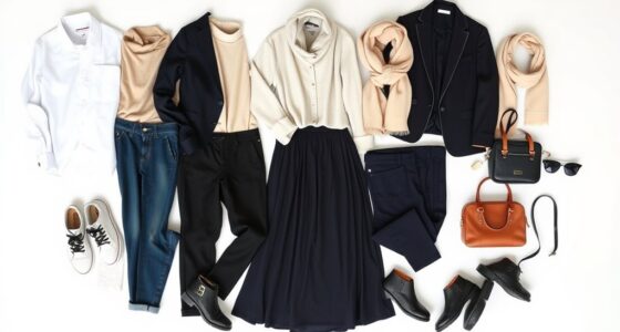 chic travel capsule wardrobe