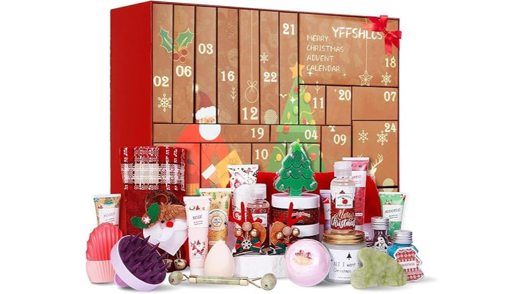 christmas beauty gift countdown
