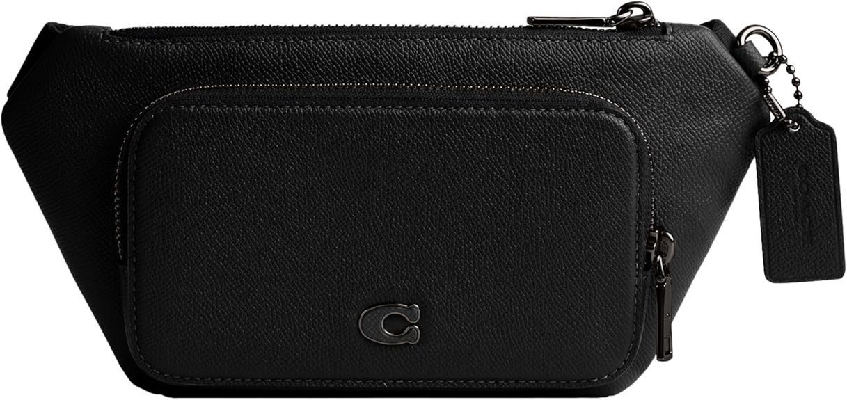 coach leather belt bag