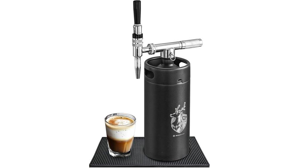 cold brew with large keg